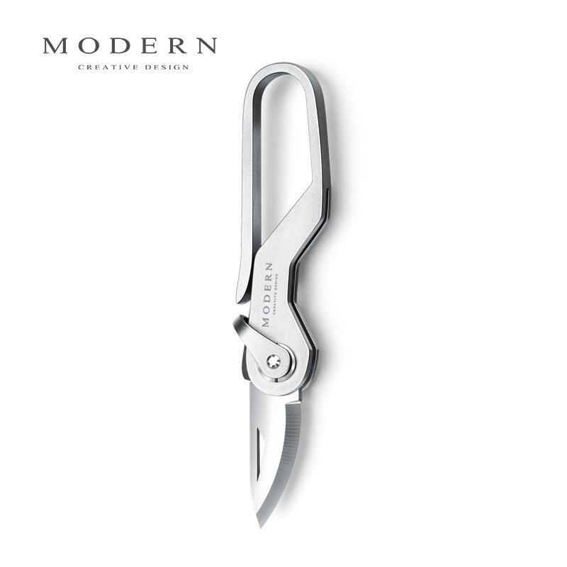 MODERN 鈦合金小刀鑰匙扣