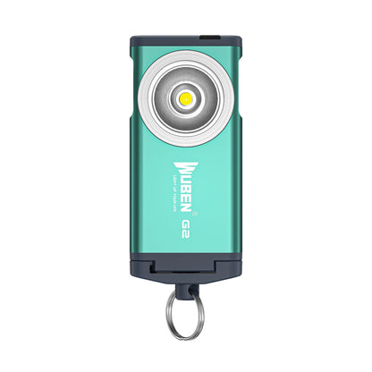 WUBEN G2 多功能 EDC 鑰匙扣燈｜五檔亮度模式｜USB-C 快速充電