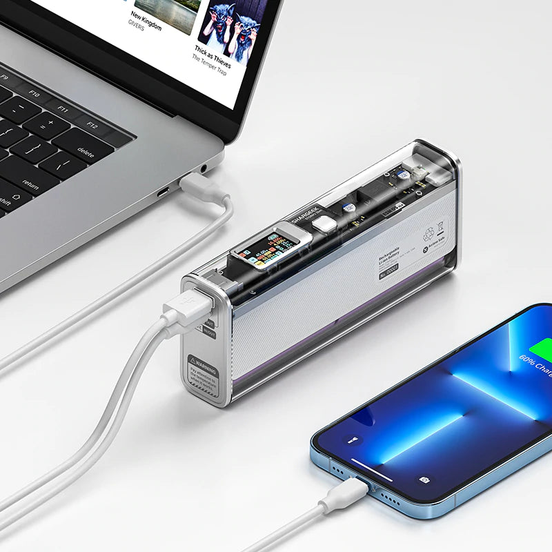 SHARGE STORM2 Slim 130W 透明超級移動電源 20000mAh
