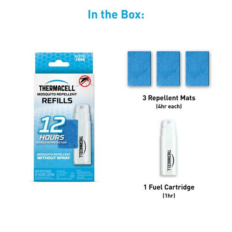 THERMACELL 蚊片及燃料補充套裝