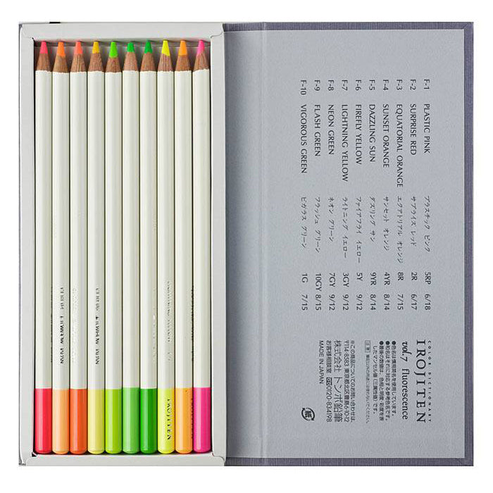 日本 TOMBOW 蜻蜓 Irojiten Color Pencil 木顏色筆