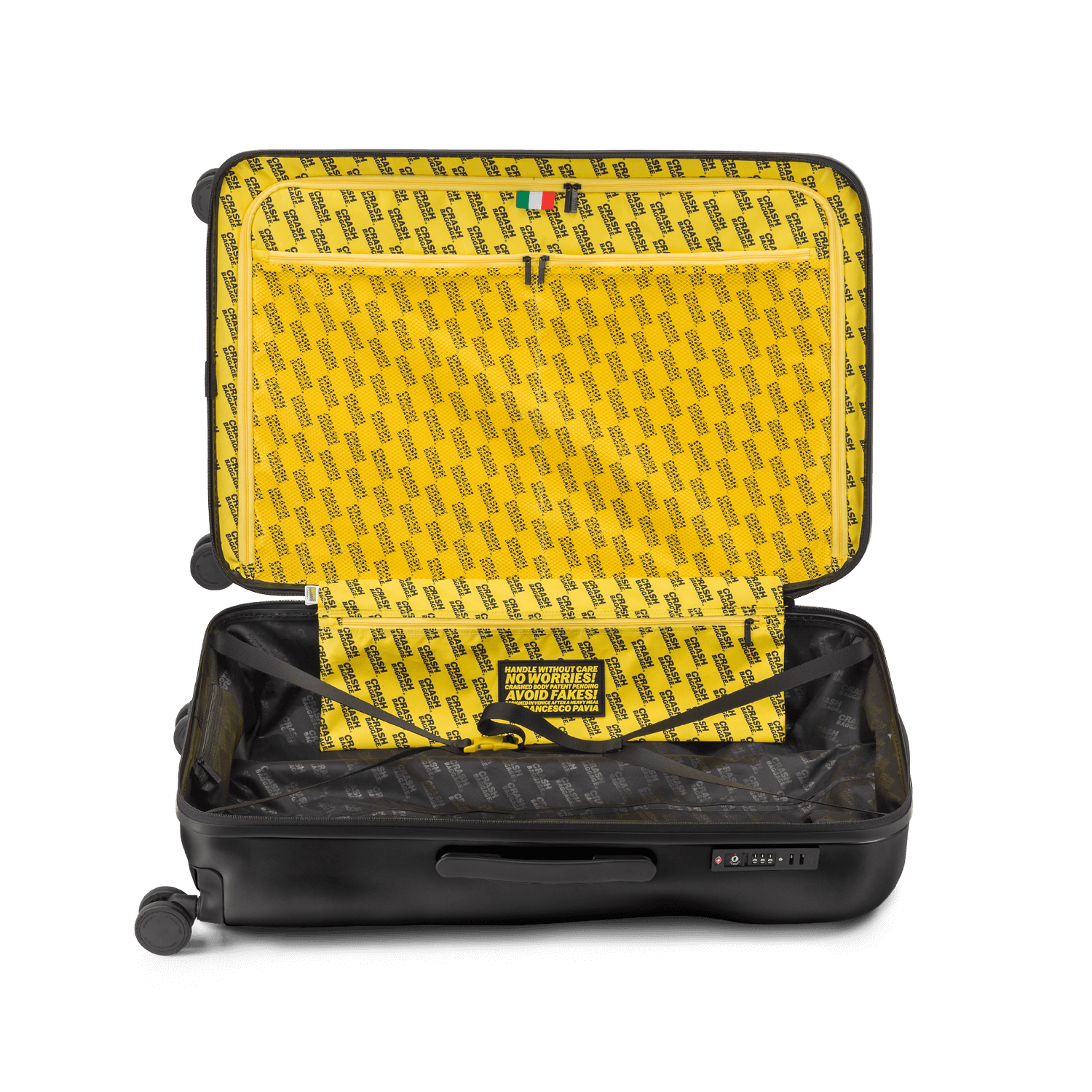 CRASH BAGGAGE Icon 行李箱｜時尚破壞風凹痕設計