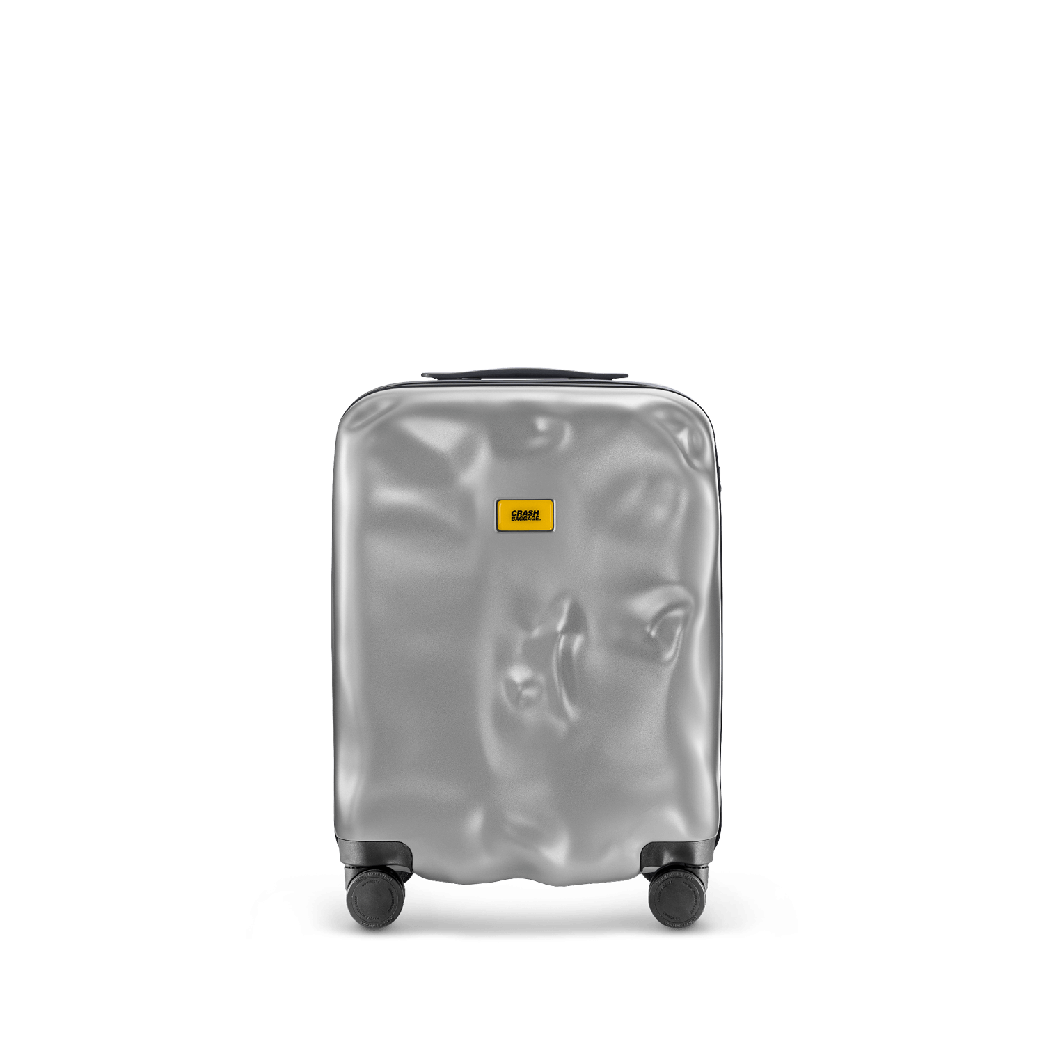CRASH BAGGAGE Icon 行李箱｜四組雙排 360° 靈活滑輪，平穩流暢的移動體驗
