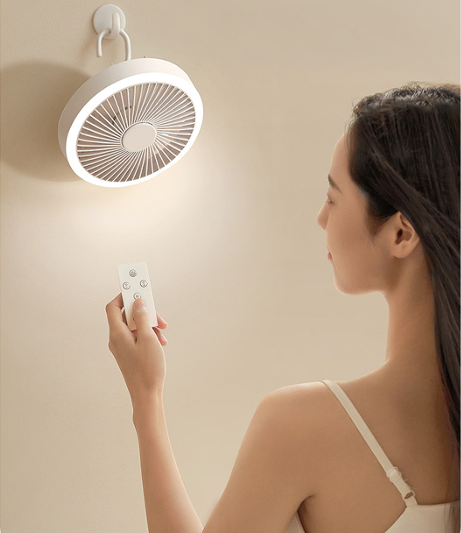 F46 Ceiling Fan 智能遙控調節桌面吊扇