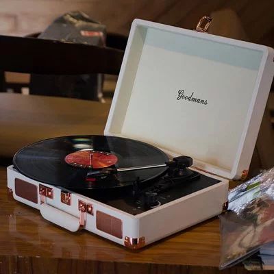 英國 Goodmans Ealing Turntable 手提箱黑膠唱片機