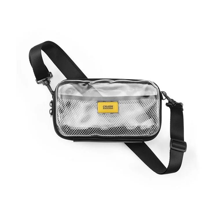 Crash Baggage Mini Icon｜凹痕設計斜揹袋，採用 100% 聚碳酸酯材質 製成，輕便耐用