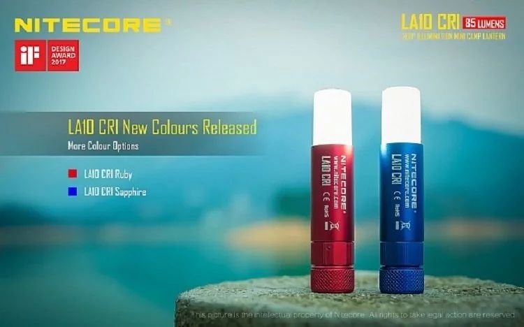 NITECORE LA10 Mini 全方照明便攜迷你唇膏伸縮營燈