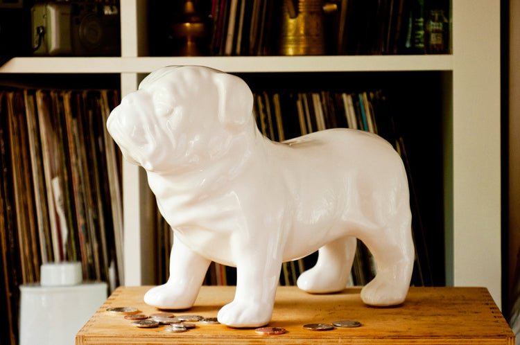 英國 Suck UK Guard Dog Money Box 老虎狗錢箱