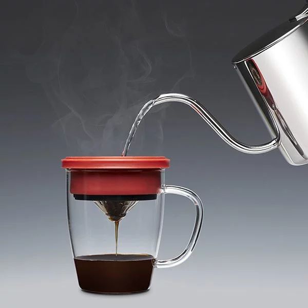 丹麥 PO: 滴漏式咖啡玻璃杯