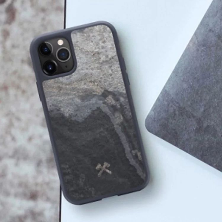 德國 Woodcessories iPhone 11天然原石防摔手機殼